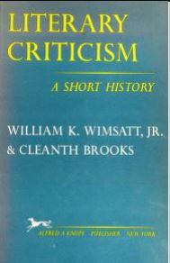 Literary criticism: a short history - Scanned Pdf with Ocr